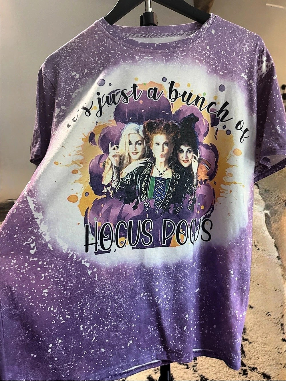 Hocus Pocus Graphic Tee in Purple 2XL Like New